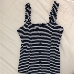 Cute striped blue shirt